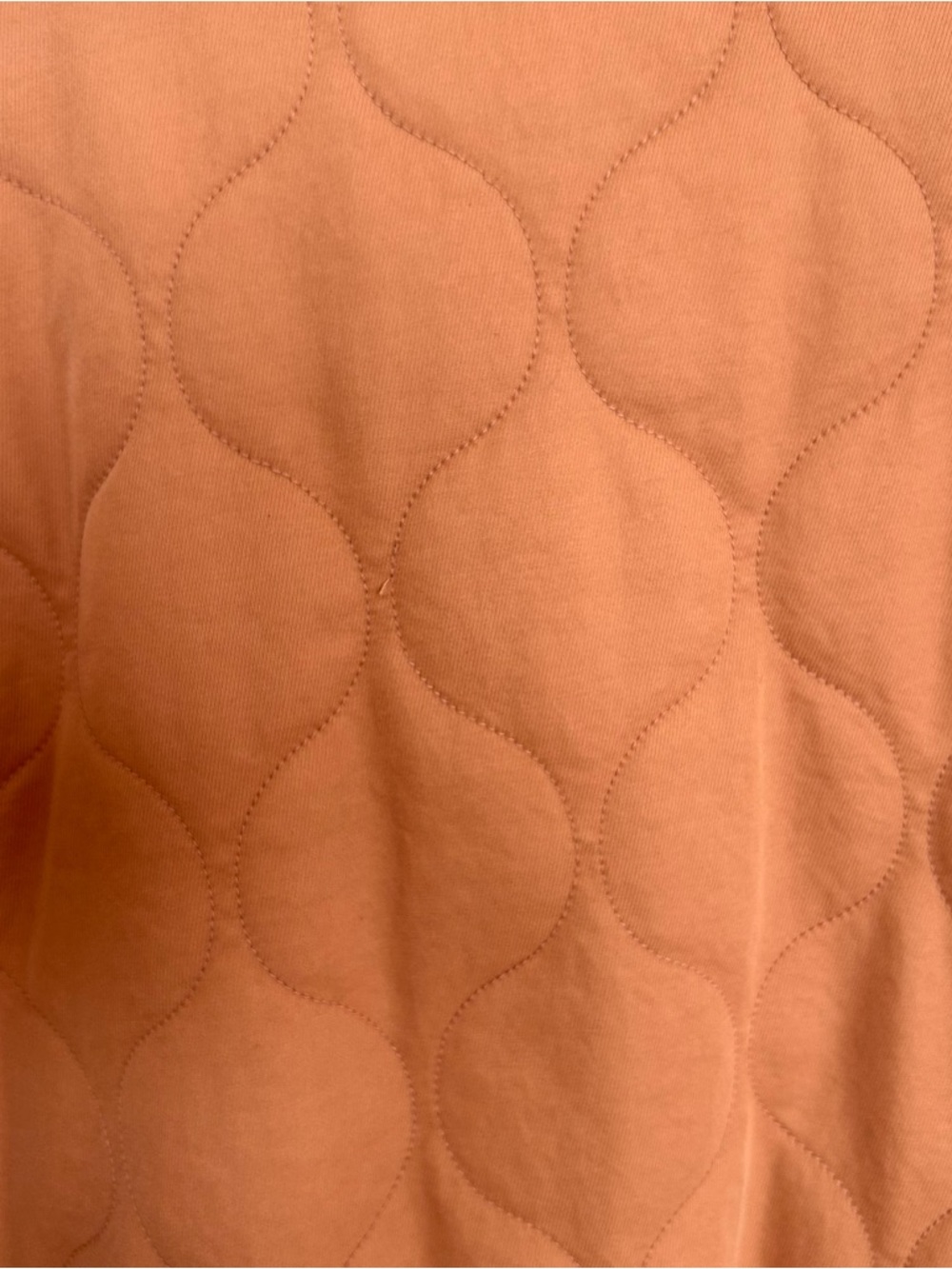 Universal Thread Quilted Bomber Jacket - Peach/Tan - Picture 6 of 8